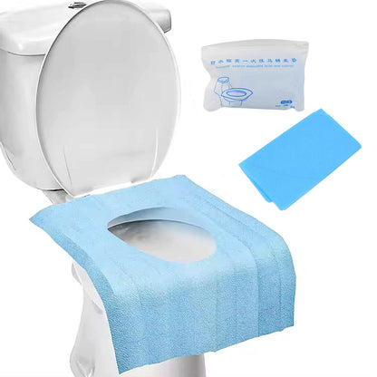 toilet seat cover, disposable toilet cover, travel toilet seat cover, waterproof toilet seat cover, hygiene toilet seat liner, public toilet cover, toilet seat protector, travel hygiene essentials

