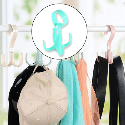 rotating purse hanger, 4 claw hook for bags, 360 rotating hook, handbag hanger hook, closet organizer hook, multipurpose wall hook, travel hanger
