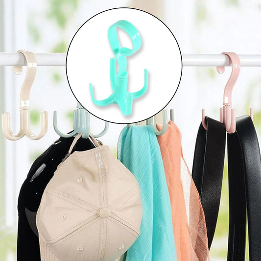 rotating purse hanger, 4 claw hook for bags, 360 rotating hook, handbag hanger hook, closet organizer hook, multipurpose wall hook, travel hanger