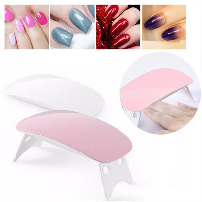 UV nail dryer for salon-quality results. mini nail dryer, LED UV nail lamp, portable nail dryer, 6W UV lamp, gel nail curing lamp, travel nail dryer, USB nail polish dryer