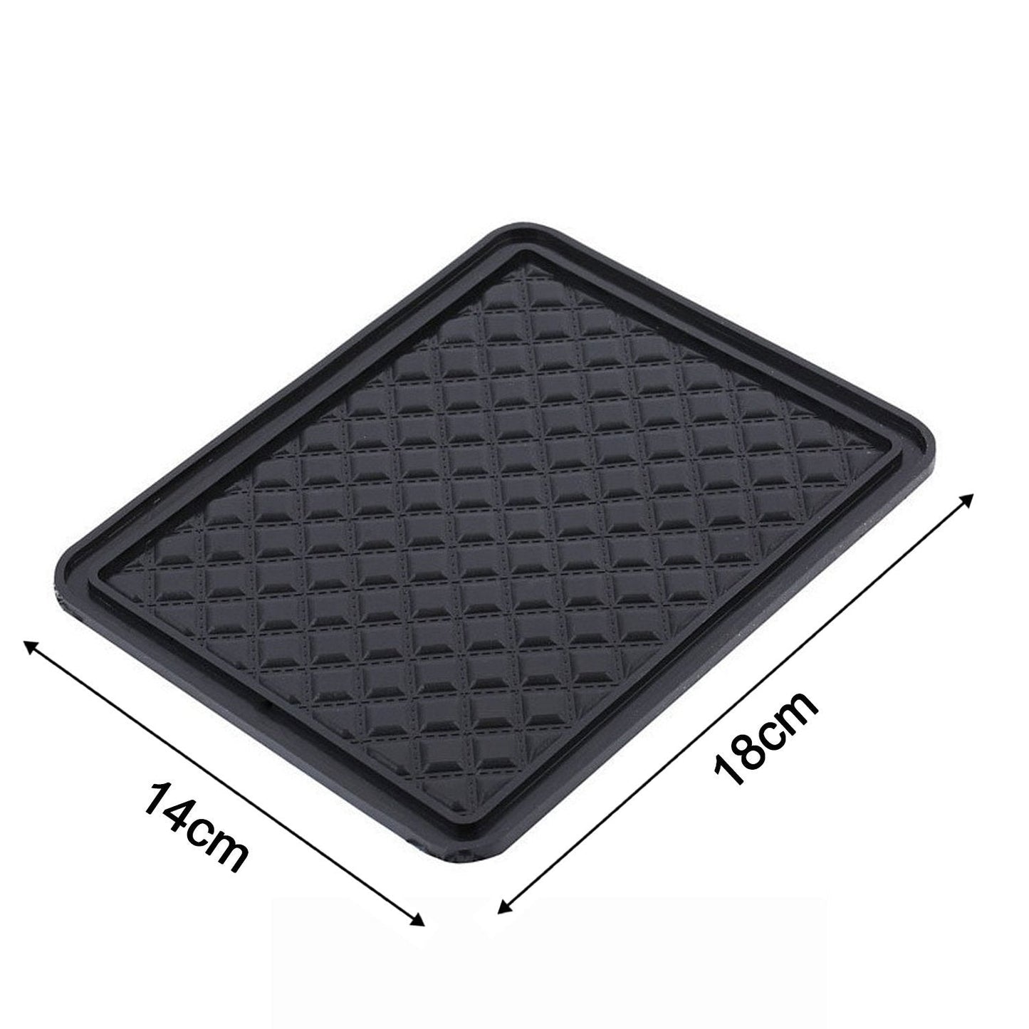 Anti-skid vinyl pad, protects surfaces and prevents movement. anti-skid car mat, sticky dashboard pad, non-slip mat for car, car dashboard mat, sticky pad for phone, anti-slip dashboard grip mat, washable car mat
