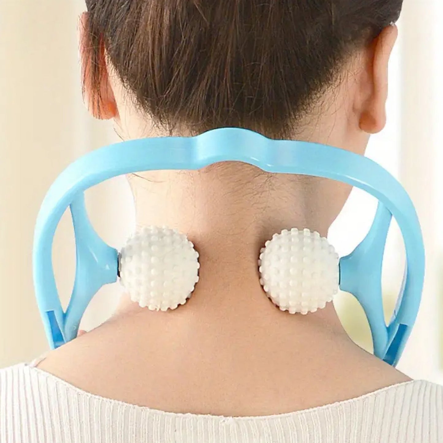 Portable Neck & Shoulder Massager – Cordless Back & Waist Pain Relief Device