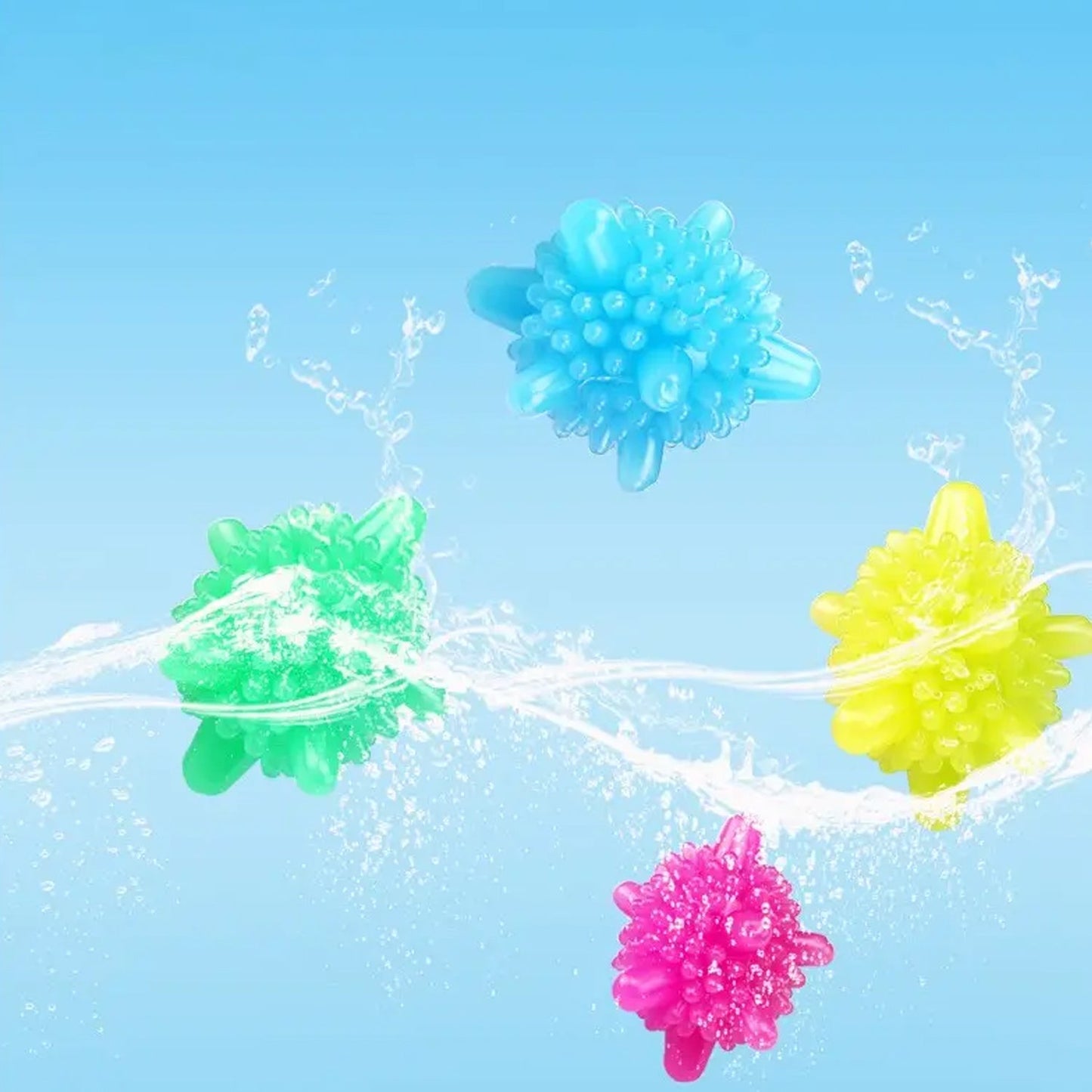 laundry dryer balls, dryer balls reusable, fabric softener balls