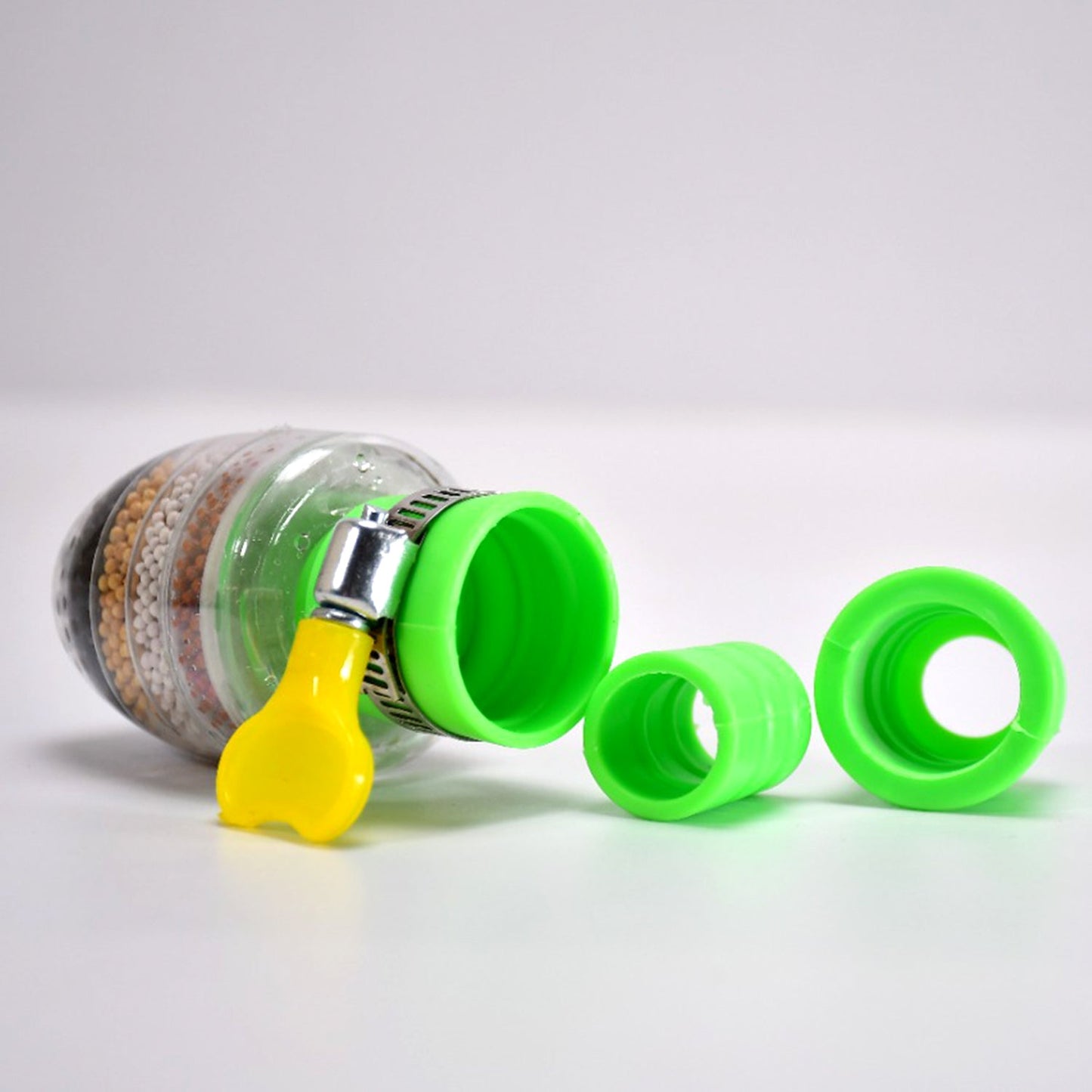 water tap filter, faucet purifier cartridge, six layer water purifier, universal tap filter, kitchen sink water filter, activated carbon faucet filter, tap water cleaner