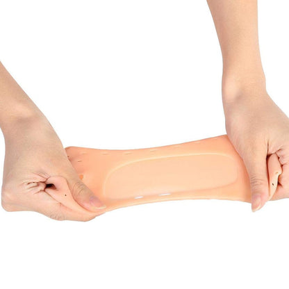 Cracked heel gel socks for moisturizing and protection. silicone heel socks, anti crack socks, heel pain relief socks, moisturizing gel heel socks, foot care socks, reusable heel protector, cracked heel socks, breathable foot sleeves