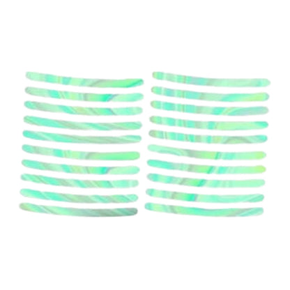 multicolor wheel hub reflective stickers, 20 pc night safety reflector set, bike wheel reflective sticker set, car wheel rim reflective decals