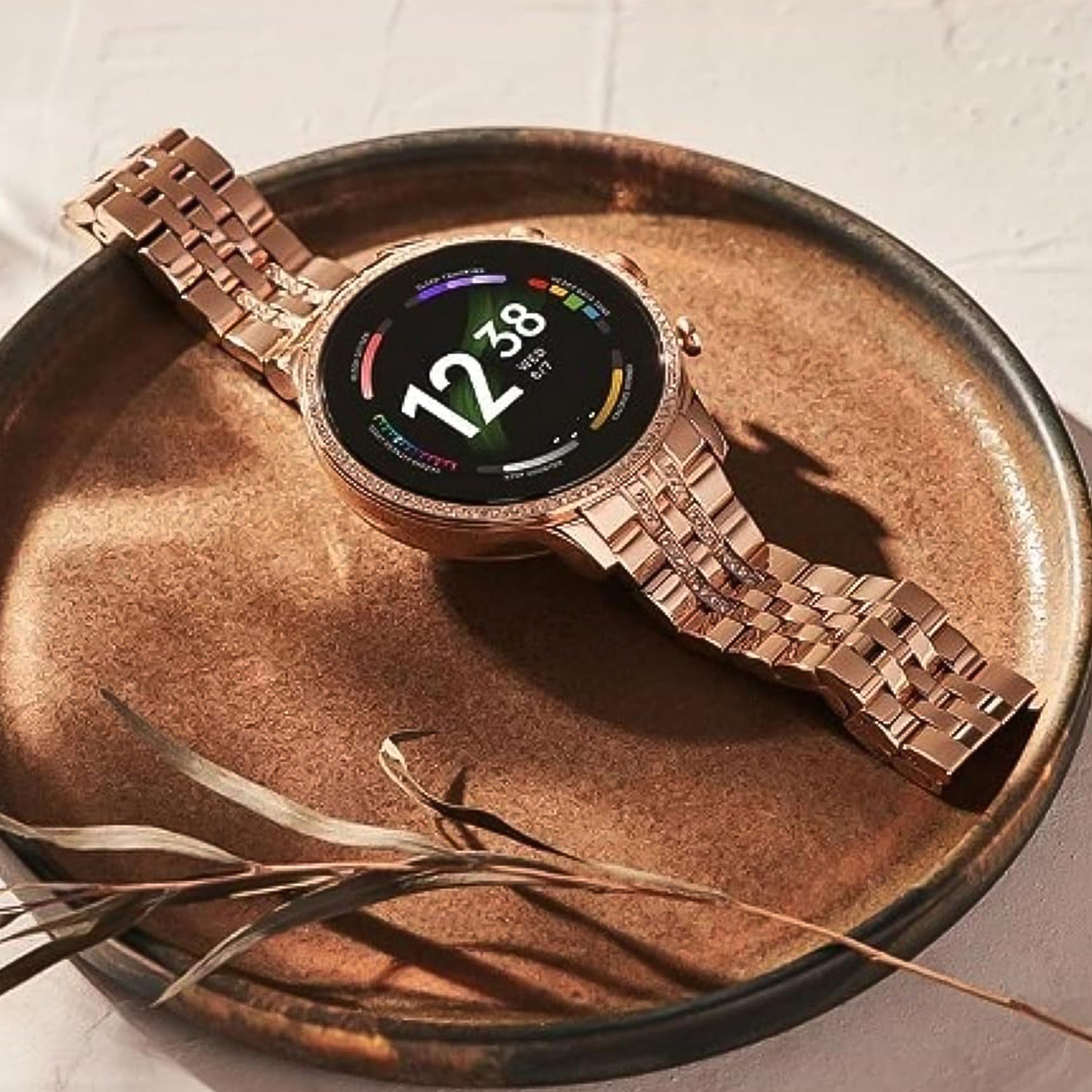 Bluetooth calling smartwatch under 2000, smartwatch with call and fitness tracking, diamond strap smartwatch for office and party wear, fashionable smartwatch for Android and iPhone, Gen 9 smartwatch with health monitoring