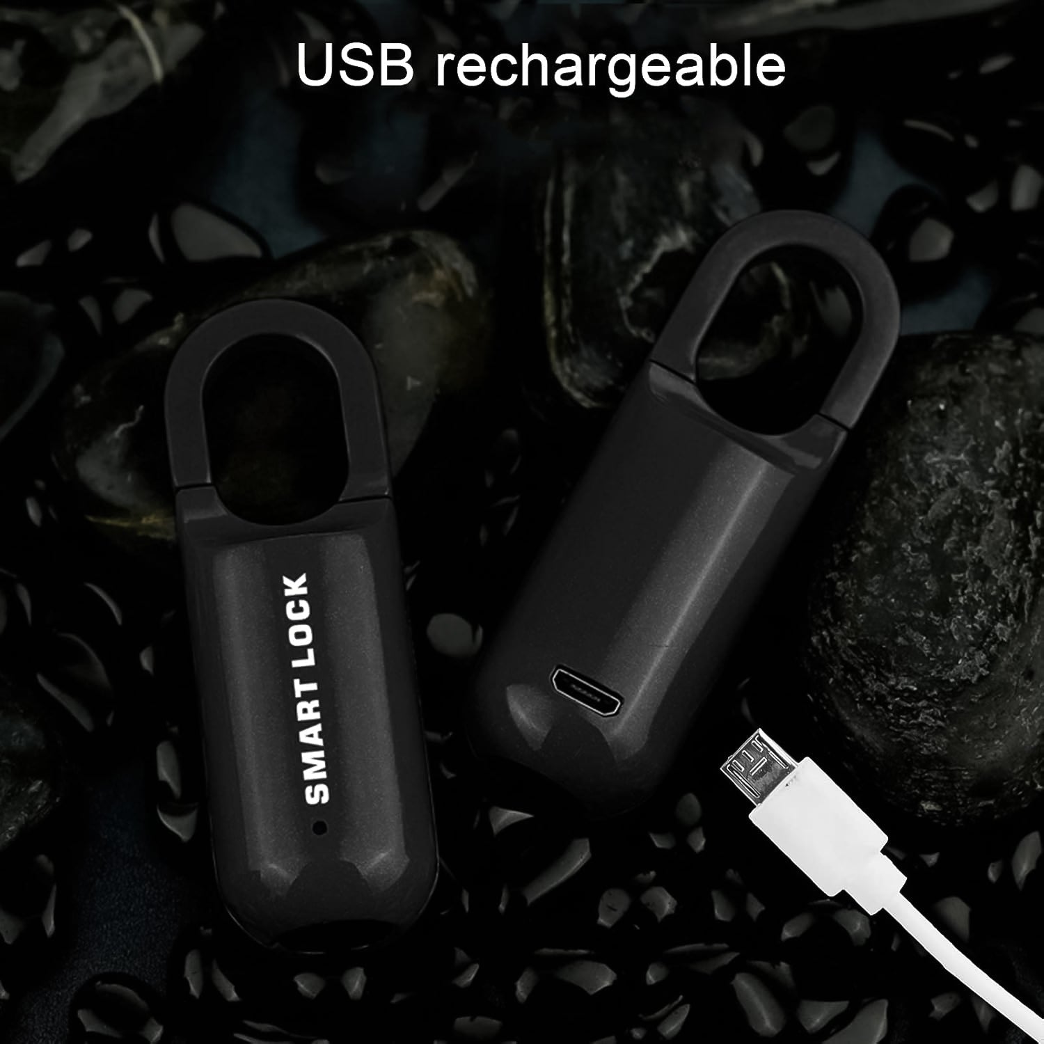 fingerprint padlock, biometric padlock, USB rechargeable padlock, fingerprint locker lock, smart fingerprint lock India, keyless biometric padlock, fingerprint security lock, smart padlock for lockers, USB lock with fingerprint, biometric smart lock

