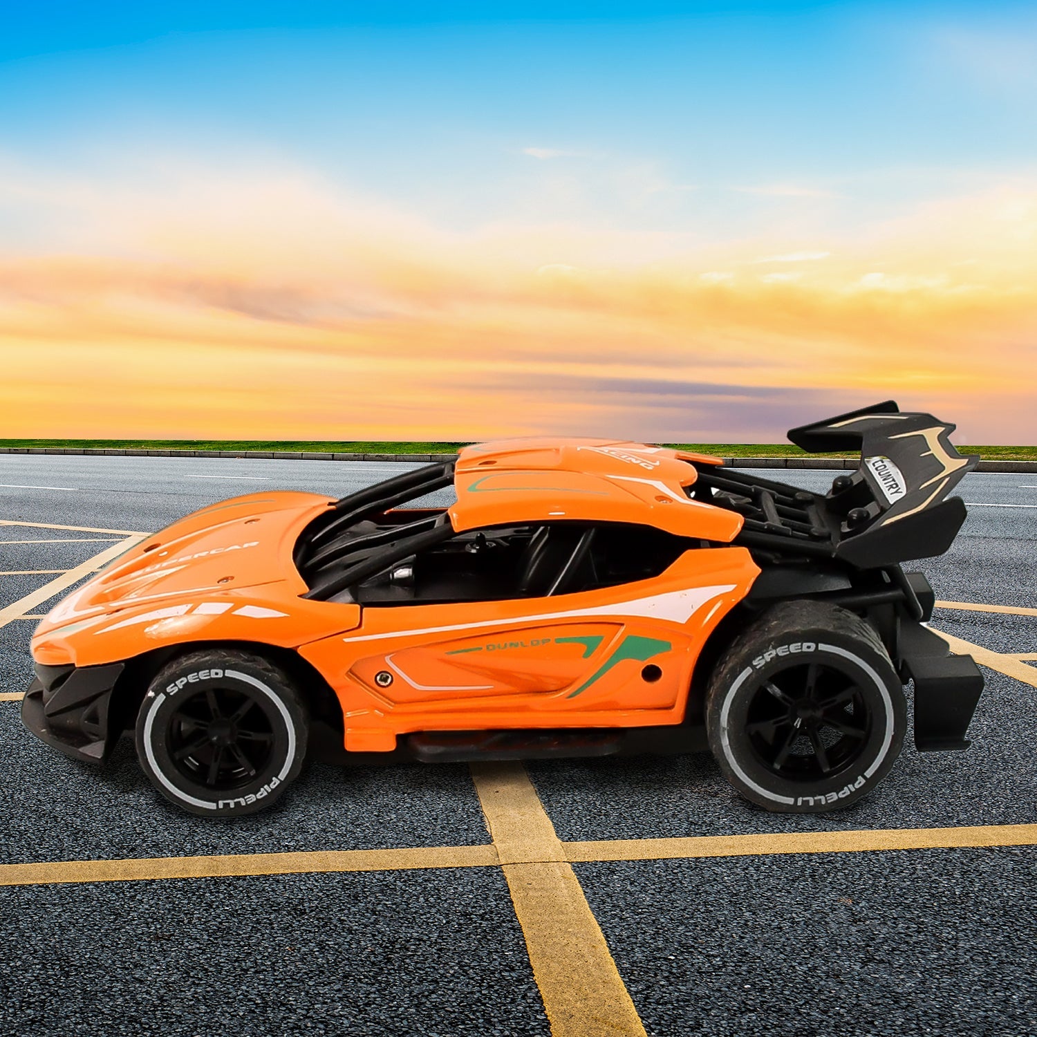 kids racing car toy India, gift for boys RC car

