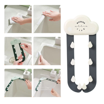 kitchen sink triangle strainer for food scraps and peels, best corner rack for food waste in sink, triangle filter for kitchen cleaning and drainage, 