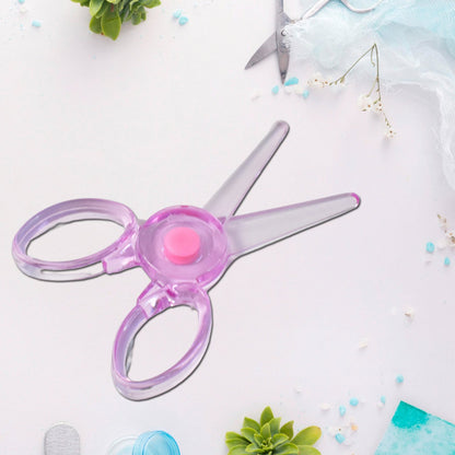 kids craft scissors, toddler training scissors, plastic blunt tip scissors, safe school scissors, child scissors for art, colorful safety scissors