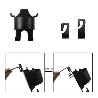 car headrest hook and phone stand combo, cupholder for backseat with organizer features, multipurpose car storage for Indian vehicles,