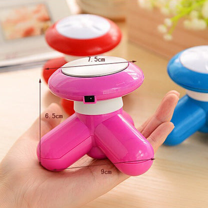 USB-powered body massager for home and travel use. USB body massager, portable vibration massager, electric pain relief device, full body muscle massager, compact body massager, handheld USB massager