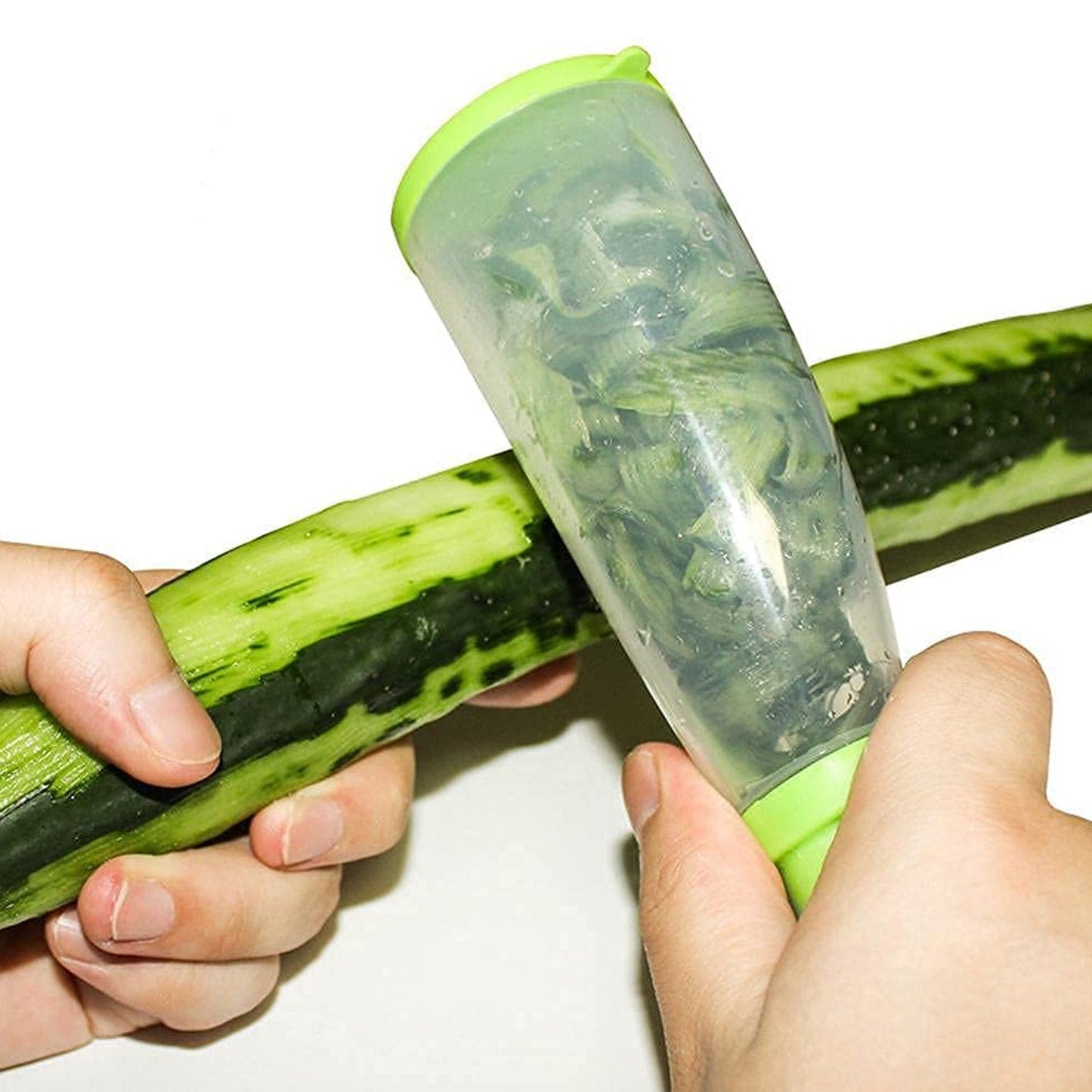 smart vegetable peeler, fruit peeler with container, stainless steel blade peeler, mango peeler, kitchen peeler with waste catcher, ergonomic fruit peeler
