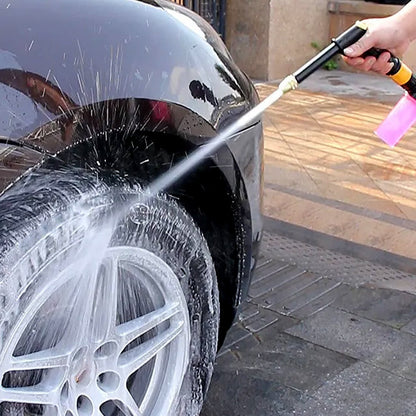 heavy duty brass sprayer for outdoor use, water jet spray gun for plants and vehicles, multi-function brass hose nozzle