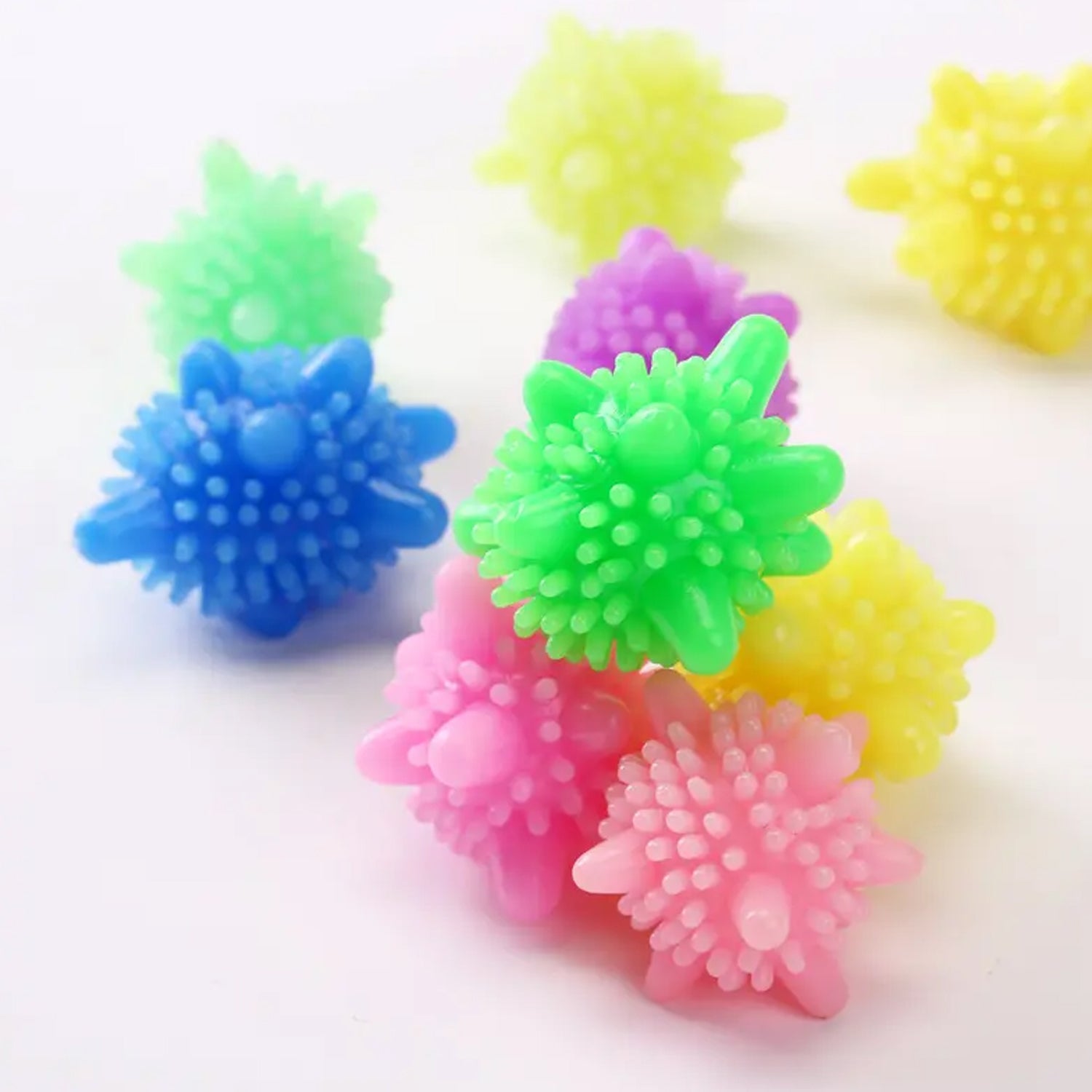 eco‑friendly fabric softener dryer balls, spiky plastic dryer balls for fast drying