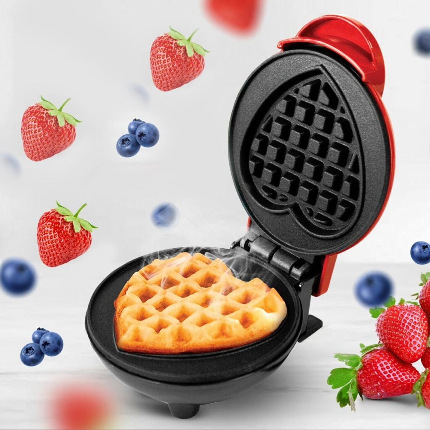 portable snack maker for Indian kitchens, waffle maker for paninis and crispy waffles, non stick breakfast maker for waffles and pancakes, best mini waffle machine online India, breakfast waffle maker for small families,