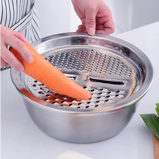 3 in 1 julienne grater and salad maker, multipurpose kitchen slicer for vegetables, vegetable grater with julienne slicer, kitchen tool for salad preparation,
