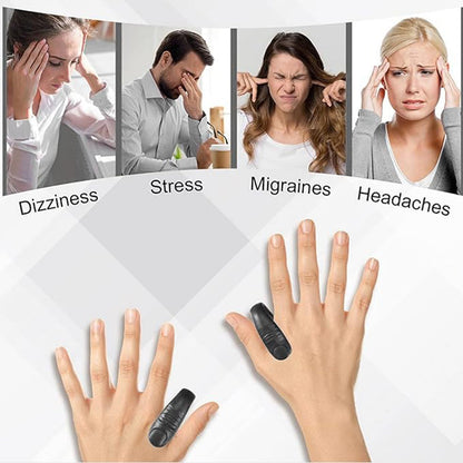 therapy clips for sugar level, pressure point devices India, hand acupressure sugar control clip, non-invasive diabetes care tool, plastic health therapy clip set
