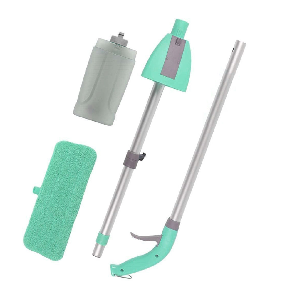 Mop with 360-degree head and removable pad, spray mop, floor cleaning mop, 360 rotating mop, microfiber mop, reusable mop, water spray mop, home cleaning tool, mop with spray bottle