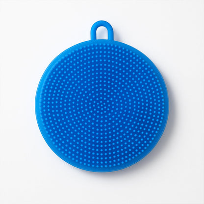 silicone scrubber, dishwashing sponge, kitchen scrub pad, reusable sponge, silicone brush cleaner, non-scratch scrubber, body scrubber, pot holder silicone