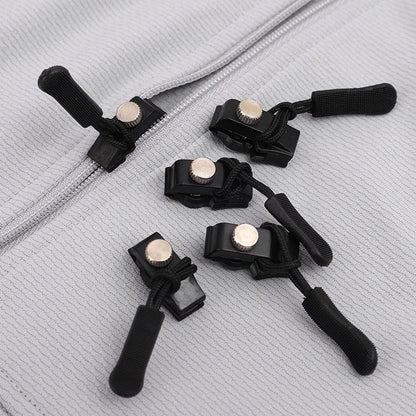 zipper repair kit no sewing, zipper pull replacement 2 pc set, portable zipper fixer for luggage and jeans, zipper repair puller for coats and tents, DIY zip repair tool India, zipper slider replacement for backpacks