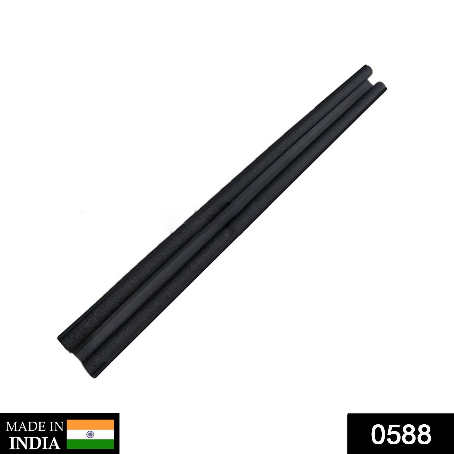 Door seal draft guard, twin design to block drafts. door draft stopper, twin draught guard, under door seal, door noise blocker, door dust stopper, fabric door seal, window draft stopper, energy saving door guard, door seal guard 98cm