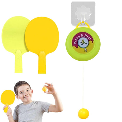 table tennis set, indoor table tennis kit, ping pong set for kids, self training table tennis, portable table tennis trainer, table tennis set India, hanging ping pong set, table tennis practice kit, ping pong training set, indoor sports equipment

