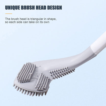 Stylish golf toilet cleaner brush with a holder. golf toilet brush, silicone toilet brush, wall-mounted toilet cleaner, 360 degree toilet brush, TPR toilet brush, magic hook toilet brush, toilet cleaning brush India