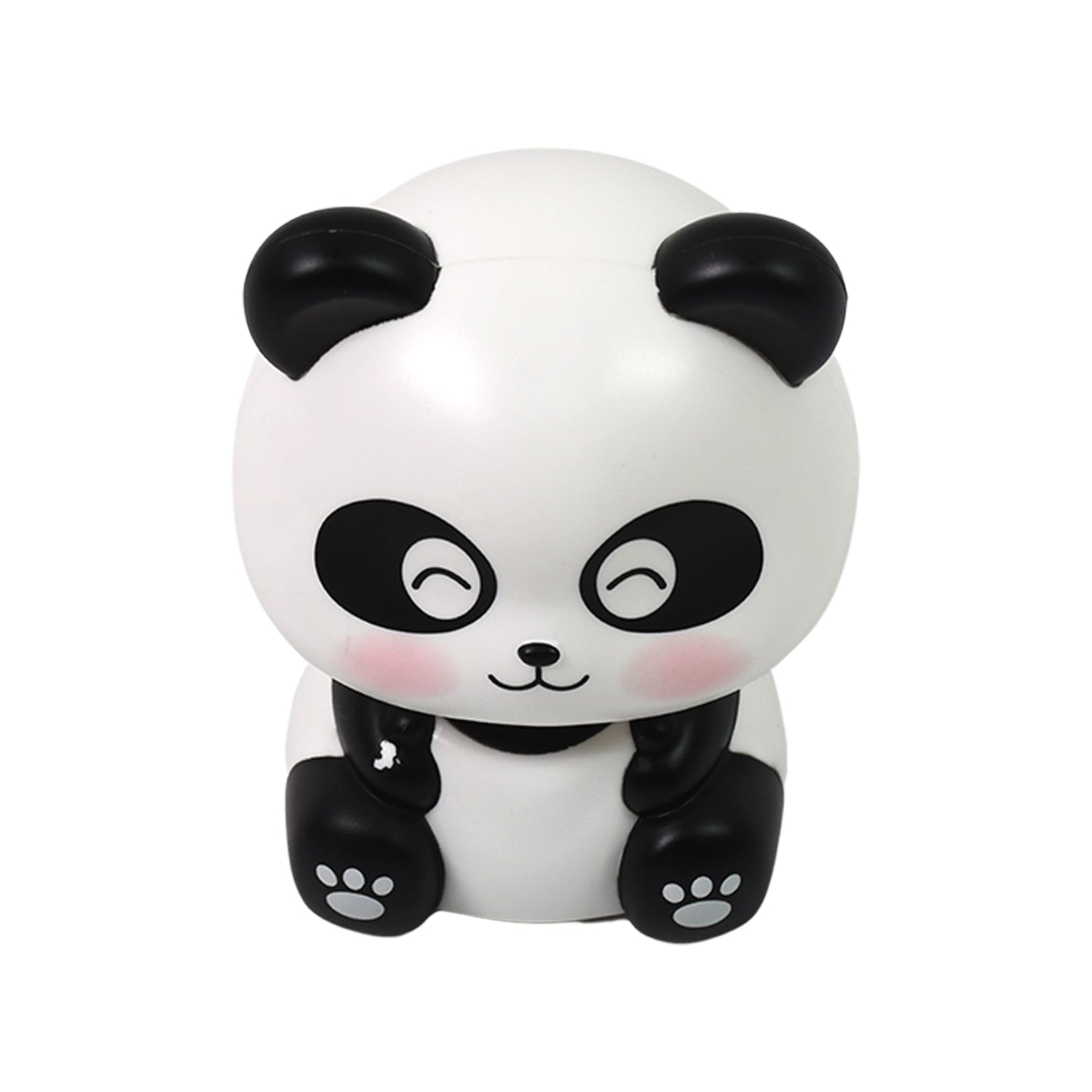 solar powered panda toy India, dashboard decoration toy for car, solar bobblehead panda for desk, moving panda solar toy for gifting,
