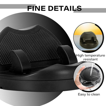 best car phone holder with mat combo, reusable phone holder mat for car dashboard, sticky mobile holder for car use,