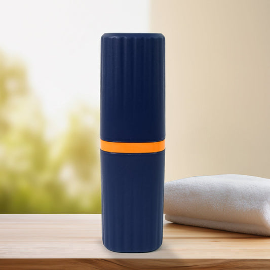 plastic hygienic travel toothbrush case, compact toothbrush holder for travel, dust-proof toothbrush storage box, toothbrush protector case for hygiene,
