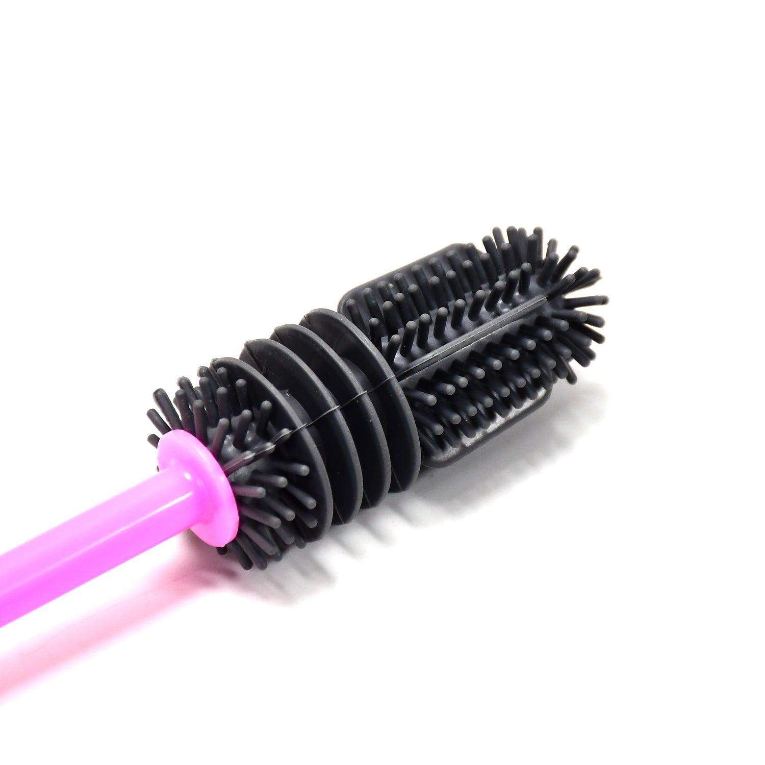 bottle cleaning brush, long handle brush, silicone bottle brush, narrow neck cleaner, baby bottle brush, water bottle brush, kitchen bottle scrubber, reusable bottle cleaner