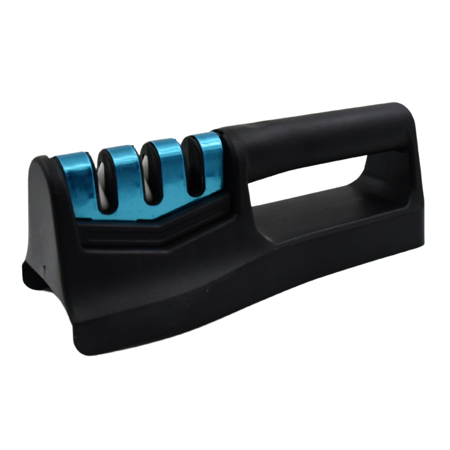 kitchen knife sharpener India, 4 in 1 manual knife sharpener for home use, best handheld knife sharpener for Indian kitchen, knife sharpener for straight and serrated knives,