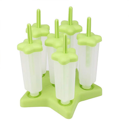 colorful plastic molds for easy homemade ice cream, homemade popsicle mold set with anti-leak lids, kulfi and popsicle making kit for Indian kitchens, safe and reusable popsicle molds with handles and lids, 2 sets plastic ice cream molds for fun summer desserts, food-grade popsicle molds for healthy frozen snacks