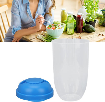 Business-friendly salad cup, easy to clean and carry, salad cup with lid, portable salad container, travel salad box, salad mixing cup, diet meal cup, fruit and vegetable cup, office lunch cup