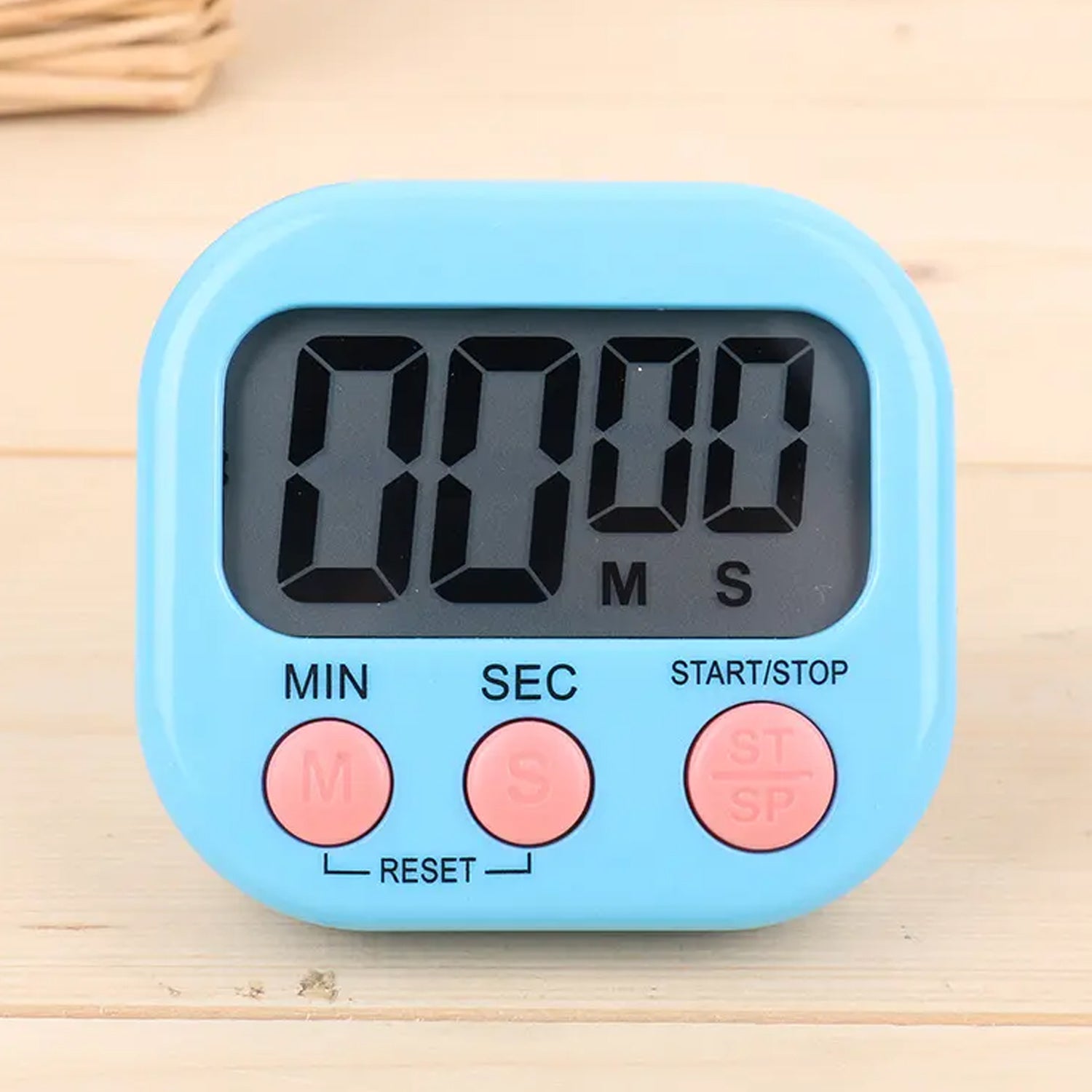 Large digital timer for cooking and baking, digital kitchen timer, countdown timer, cooking timer clock, study timer, office timer, kitchen stopwatch, large display timer, timer for kids, 99 min timer