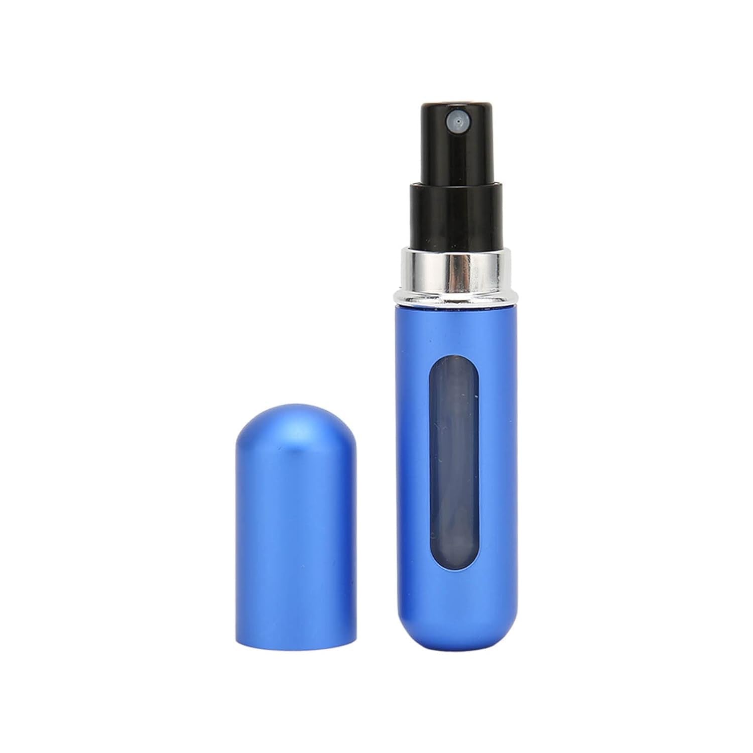 mini portable perfume spray bottle for travel use, refillable pocket perfume atomizer for men and women, 2 pc mini spray bottle set for purse and travel, travel size fragrance bottles for daily carry, compact perfume atomizer for handbag or pocket,