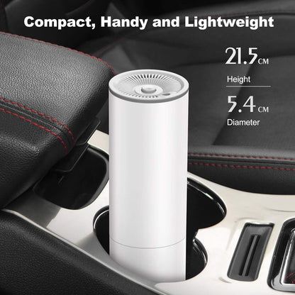 compact vacuum cleaner for home and car, reusable filter handheld vacuum cleaner