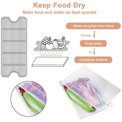 stackable storage containers for Indian kitchens, vegetable organizer containers with cover,