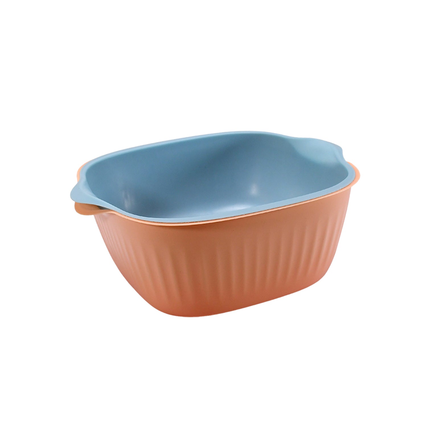 kitchen washing bowl, strainer basket set, plastic drain bowl, 2 pcs kitchen bowl, kitchen colander basket, vegetable strainer, rice washing bowl, fruit rinsing basket