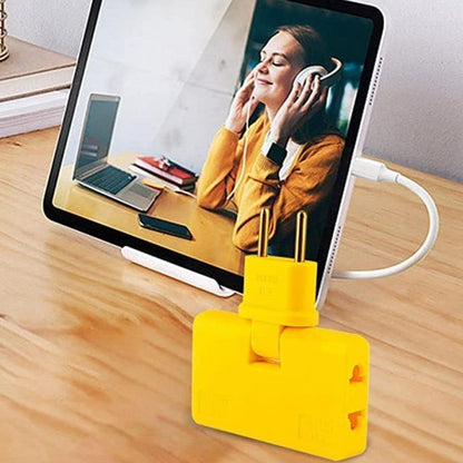 compact wall socket adapter India, best travel plug adapter with foldable design, socket extension with foldable plug