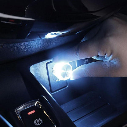 Colorful diamond-shaped LED light for car and home use. mini USB LED light, diamond car LED light, white USB night lamp, car interior light, home decor USB lamp, portable USB LED light