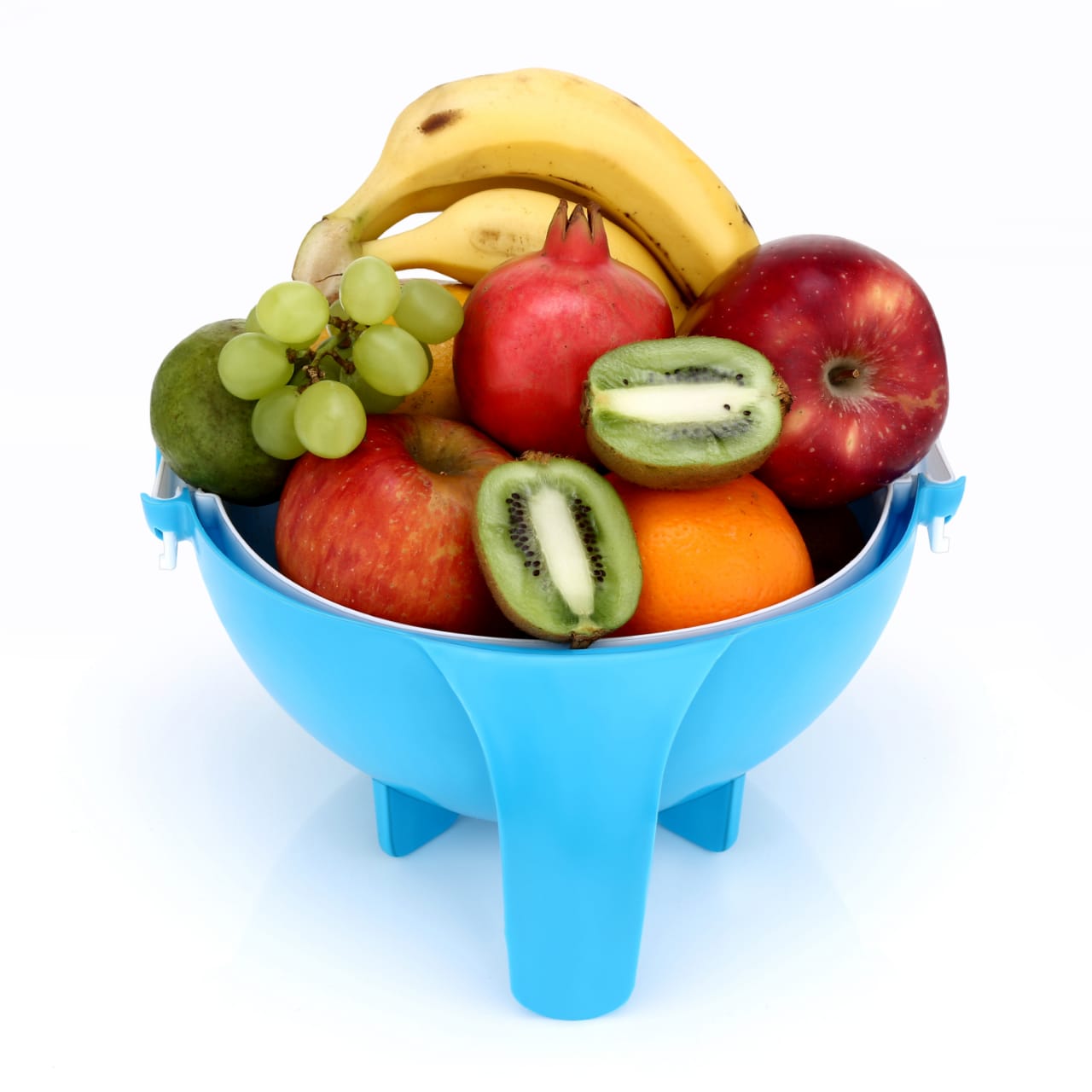 Kitchen tool for cutting and shredding vegetables with drain basket. vegetable cutter with drain basket, 9 in 1 slicer, kitchen fruit cutter, multi-function vegetable slicer, slicer with detachable blades, salad maker cutter