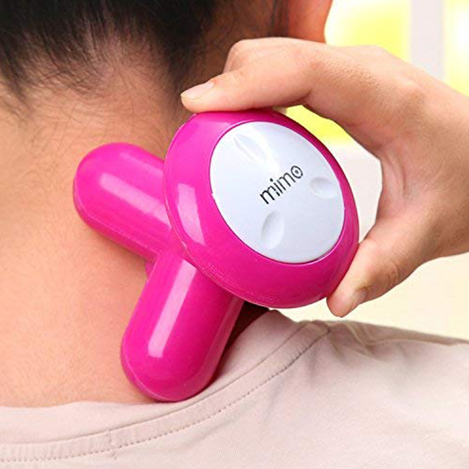 Convenient body massager for deep tissue relaxation. USB body massager, portable vibration massager, electric pain relief device, full body muscle massager, compact body massager, handheld USB massager