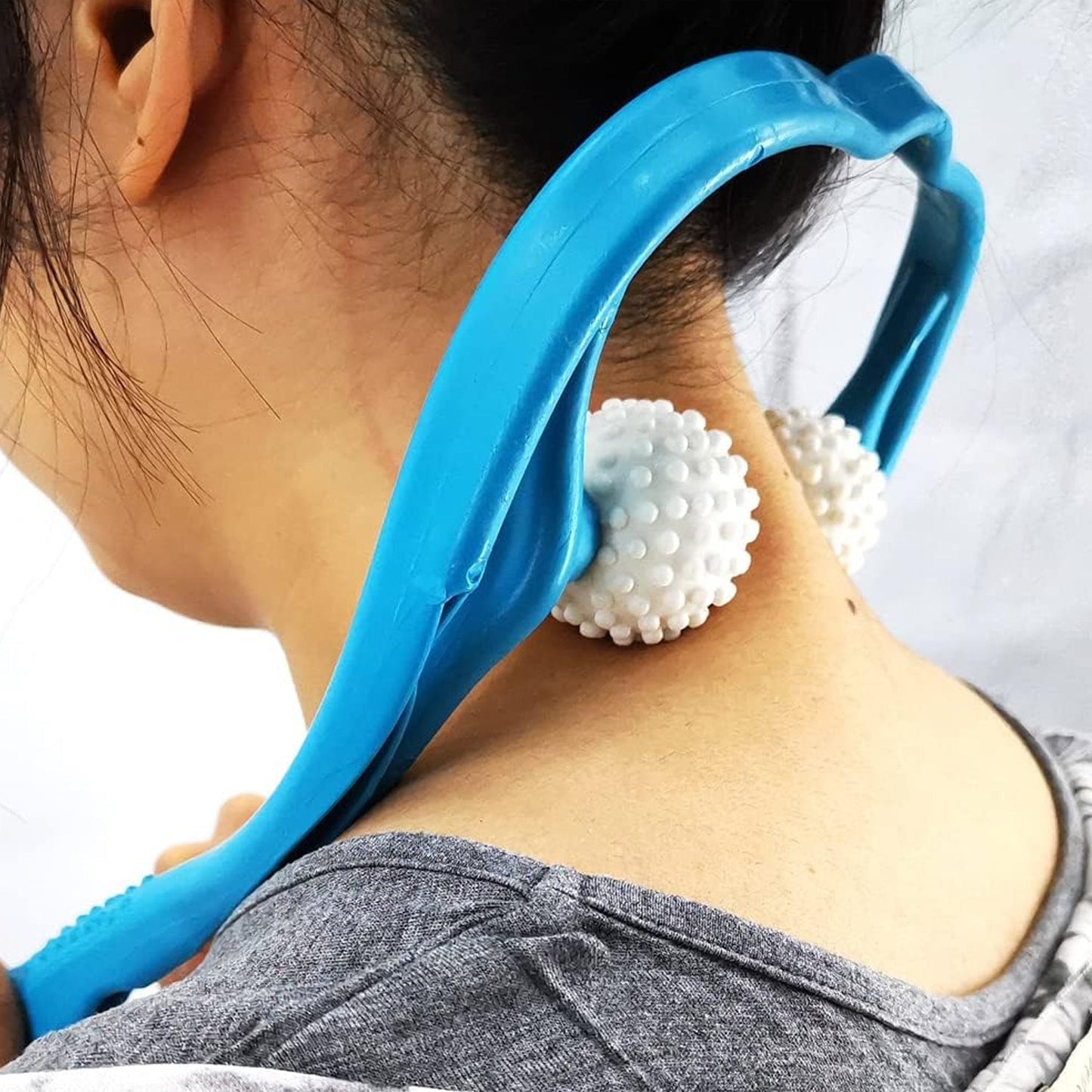 Portable Neck & Shoulder Massager – Cordless Back & Waist Pain Relief Device