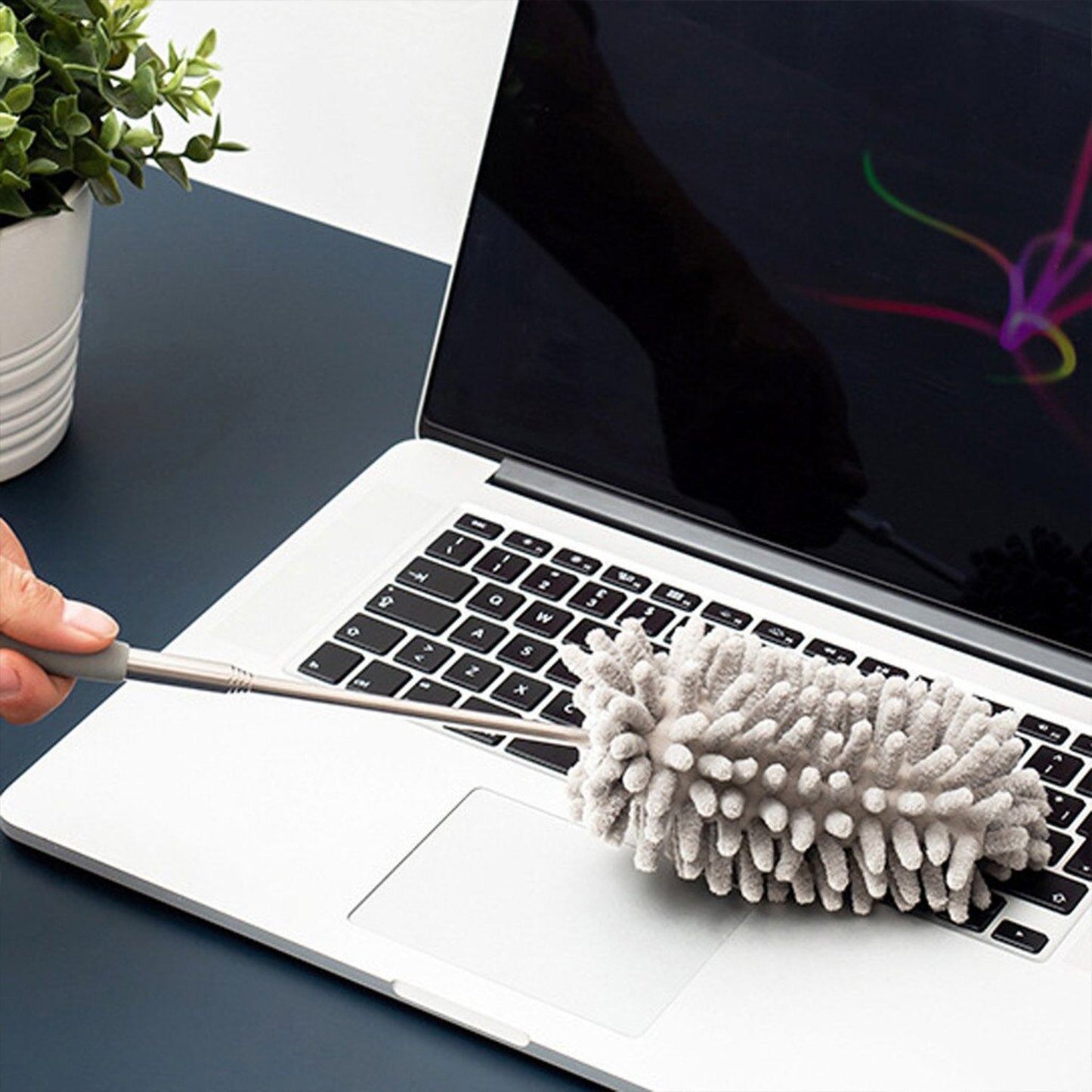 microfiber duster, extendable cleaning brush, ceiling fan duster, multipurpose duster, car interior cleaner, wall corner duster, washable dust cleaner