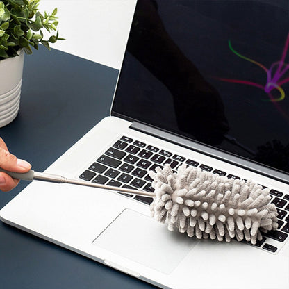 microfiber duster, extendable cleaning brush, ceiling fan duster, multipurpose duster, car interior cleaner, wall corner duster, washable dust cleaner