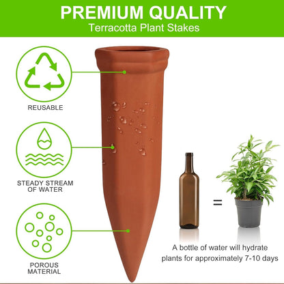 plant care tool for Indian households, self watering spikes for terrace garden