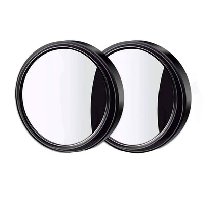 blind spot mirrors for cars, 360 swivel convex mirror, stick-on rear view mirror, HD car safety mirrors, car accessory mirrors India,